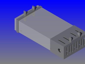 ordbot psu-Aufnahme cover 3d-Drucker Teile mount Netzteil 3d print model - Mito3D