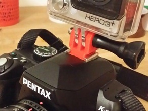 gopro reflejo de montaje la cámara 3d print model - Mito3D