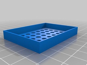 özelleştirilmiş parametrik led matrix benim elektronik 3d print model - Mito3D