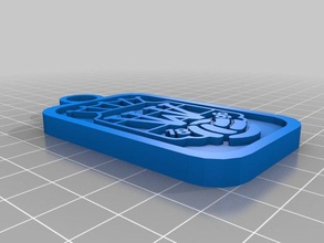 willem2 antiguo logo keyhanger 3d impresión 3d print model - Mito3D