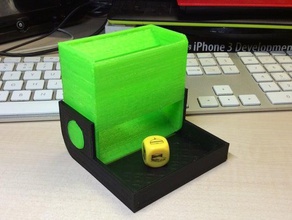 kompakte Würfel-Turm Würfel 3d print model - Mito3D