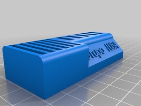iusa usb holder organization customized 3d print model - Mito3D