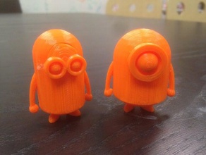 minion A impressão 3d openscad 3d print model - Mito3D