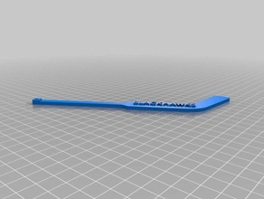 goalie hockey stick sport & outdoors 3d print model - Mito3D