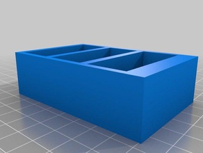 einfacher Schrank für Puppenhaus Modell-Möbel dollhouse 3d print model - Mito3D