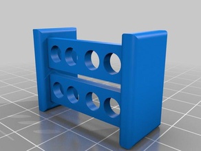 simple estante de especias los hogares utensilios cocina 3d print model - Mito3D
