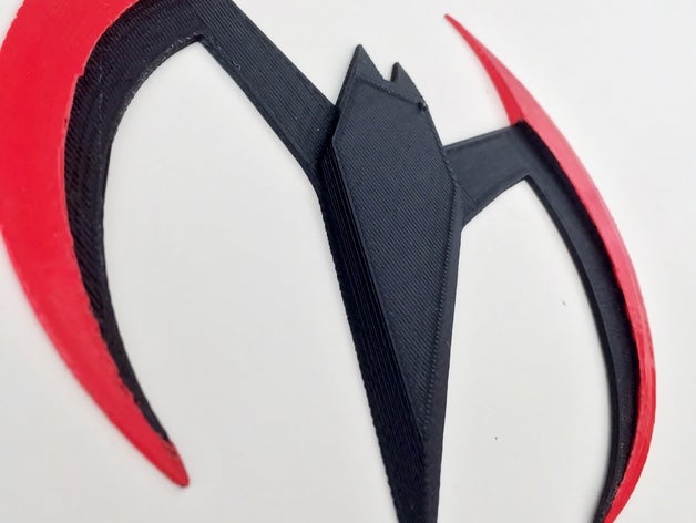 batman beyond batarang Requisiten darüber hinaus cosplay 3D print model - Mito3D