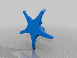 home decor starfish 3d print model - Mito3D