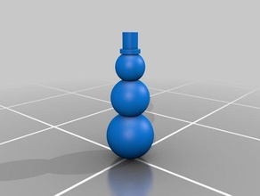my customized snowman creatures 3d print model - Mito3D
