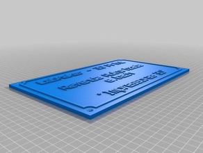 placa revenda autorizada etech - labmaker signos y logotipos personalizado 3d print model - Mito3D