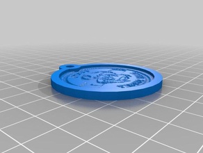 my customized keychain lithopane - keychains 3d print model - Mito3D