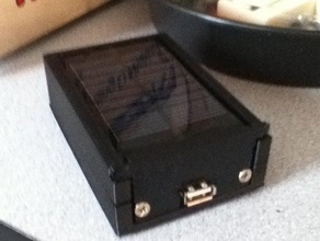 cargador solar de caso otros 3d diy la electrónica el kit usb útil 3d print model - Mito3D