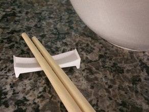 chopsticks rest kitchen & dining 3d print model - Mito3D