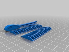 glider frame print ready 3d printing flight fly flying plane wings 3d print model - Mito3D