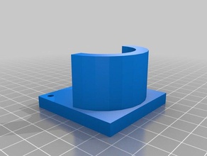 pvc çubuk tutucu 3d print model - Mito3D
