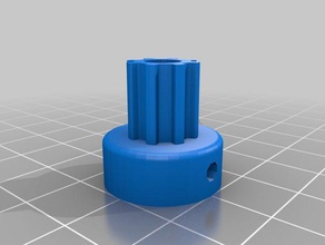 gt2 polia de engrenagem coisa 6mm eixo Impressora 3d peças personalizado 3d print model - Mito3D