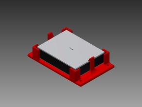 frc radio mount robotics 3d print model - Mito3D