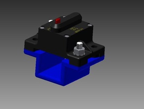 frc breaker mount robotics 3d print model - Mito3D