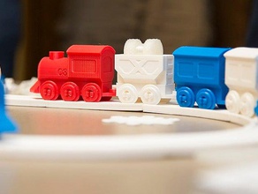 tren seti mizahı oyuncak parça 3d print model - Mito3D