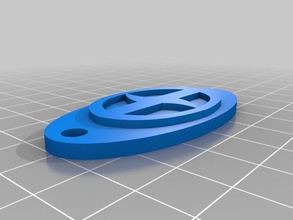 scion porte-clés de personnalisé 3d print model - Mito3D