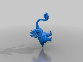 la leggenda di zelda windwaker - valoo le creature drago gamecube wiiu wii u 3d print model - Mito3D