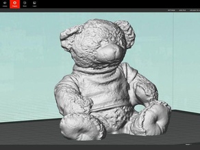l'ours en peluche sculptures 3d print model - Mito3D