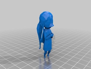 la leggenda di zelda windwaker - famirè persone gamecube rito wiiu wii u 3d print model - Mito3D