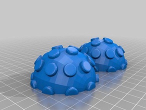 zappeln Spielzeug & game Zubehör ball fidget - 3d print model - Mito3D