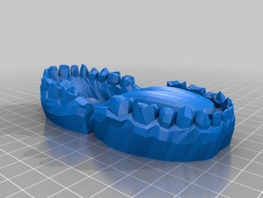 dental denti sculture cura divertente giocattolo 3d print model - Mito3D
