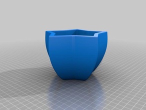 Sterne-cup Küche und Esszimmer cup Stern 3d print model - Mito3D