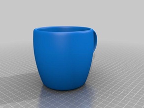 mug kitchen & dining cup 3d print model - Mito3D