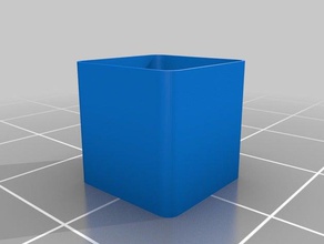 il mio personalizzati a parete sottile di calibrazione cubo 10x10x10 ugello 035 Stampa 3d prove su misura 3d print model - Mito3D