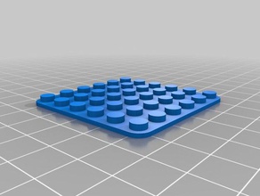 lego plaque jouets de construction personnalisé 3d print model - Mito3D