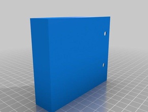 external hard drive holder wall mounted computer hdd mount 3d print model - Mito3D