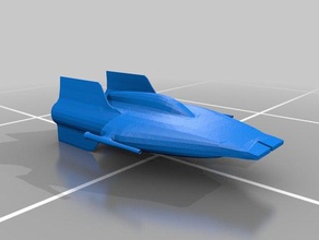 a-wing vehicles space spaceship star wars 3d print model - Mito3D