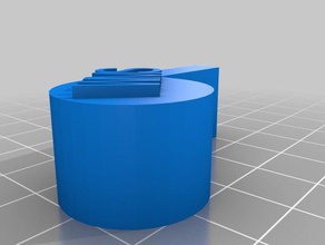 özelleştirilmiş düdük büyüm - solucanlar matematik 3d print model - Mito3D