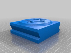 infinity timbro armata combinata segni e loghi su misura 3d print model - Mito3D