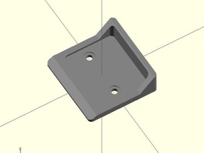 Bildschirm-Tür-Griff Ersatz-Teile Tür Frontscheibe fly-screen ideahex verschiebbar ist 3d print model - Mito3D