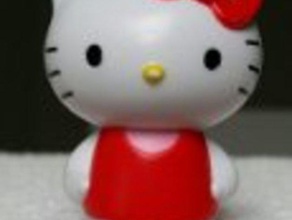 hello kitty criaturas figurine olá brinquedo brinquedos 3d print model - Mito3D