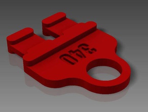 frc battery tag robotics first 3d print model - Mito3D