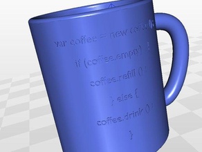 code tasse de café les conteneurs c 3d print model - Mito3D