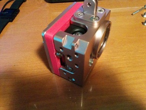 gopro gênero gaiola de volta pack espaçador câmera a hero3 hero4 3d print model - Mito3D