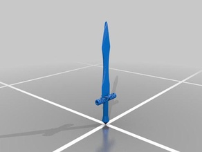 dayne sword 3d print model - Mito3D