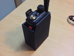 baofeng uv-5r case amateur radio ham protective uv5r 3d print model - Mito3D