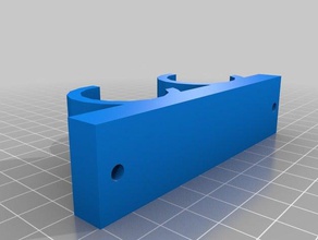 fishing pole wall mounts organization 3d print model - Mito3D