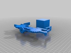 meu personalizados paramétrico robô garra robótica personalizado 3d print model - Mito3D