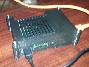 raspberry pi 2 rev bplus caso carcasa y la cubierta equipo 3d print model - Mito3D