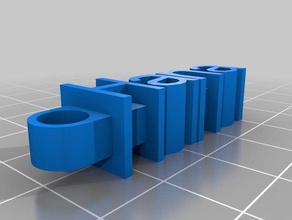 hana organization customized 3d print model - Mito3D