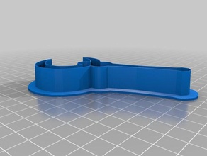 sailor moon rod cutter cucina & sala da pranzo cookie guarigione asta 3d print model - Mito3D