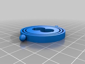 time turner remix jewelry harry potter 3d print model - Mito3D